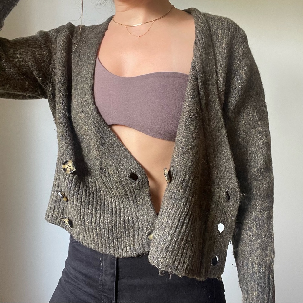 Brown Zara Cardigan